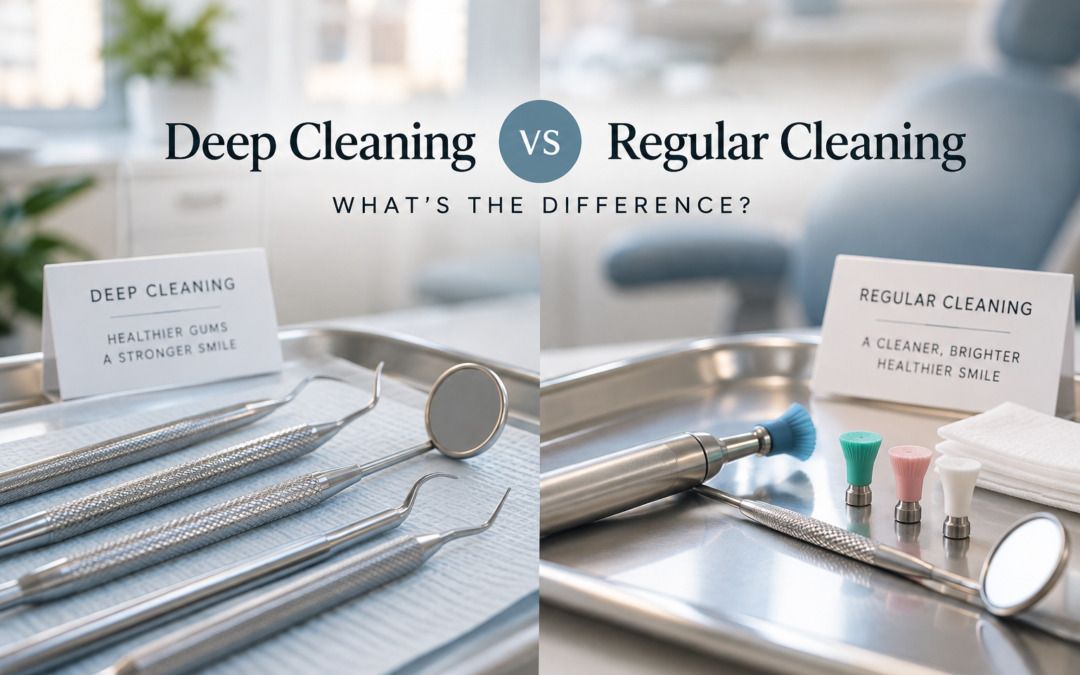 Dental Cleaning vs Deep Cleaning: What’s the Difference?